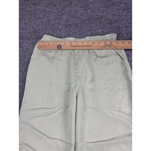 Froxx 2 Piece Set Womens Petite Small Green Tencel Floral Embroidered - Picture 6 of 13